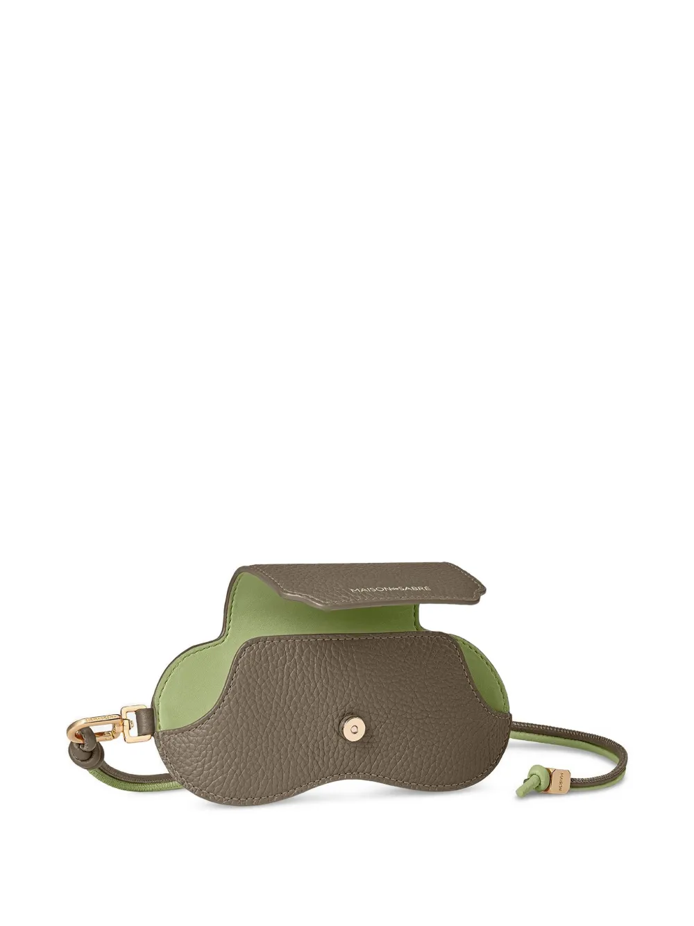 Clippable Leather Sunglasses Sling Case