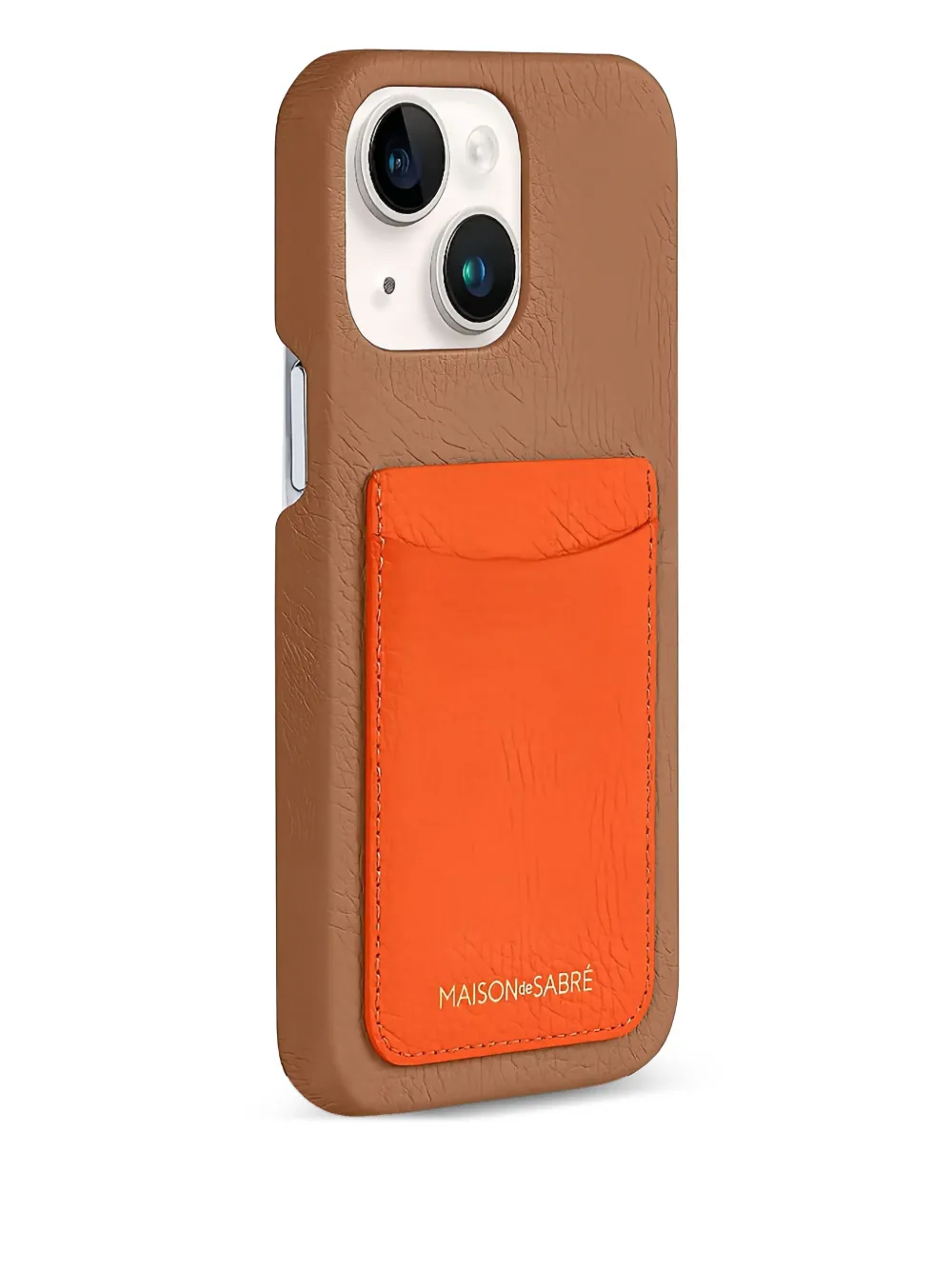  Maison De Sabré Card Phone Case (iphone 15) - Brown 