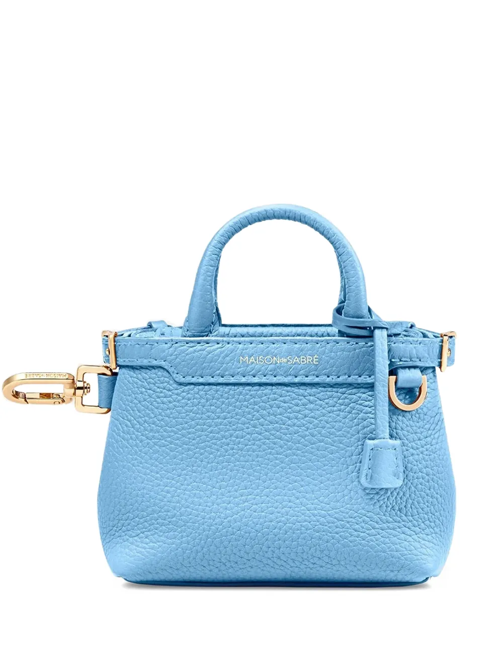 MAISON de SABRÉ Ciondolo con zip - Blu