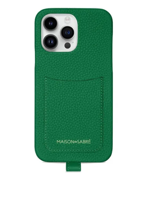 MAISON de SABRÉ iPhone 14 Pro sling card-slot phone case