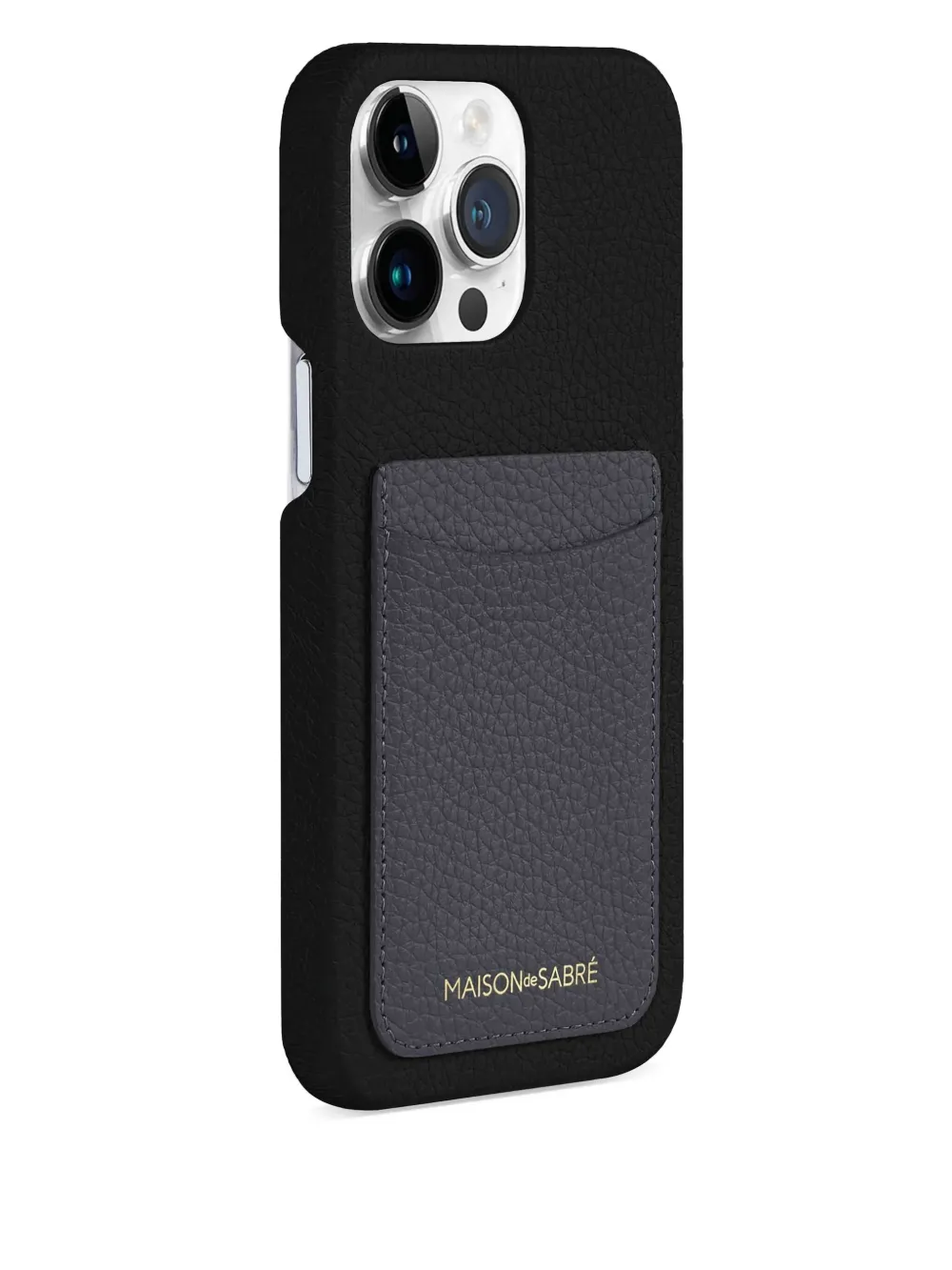  Maison De Sabré Card-slot Iphone 14 Pro Case - Black 