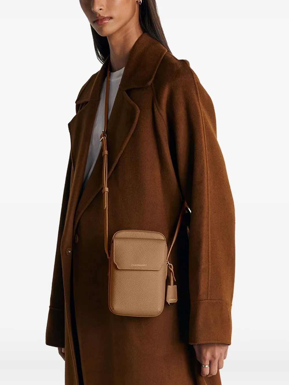 MAISON de SABRÉ pochette pour smartphone en cuir à rabat | Homme | Image 2