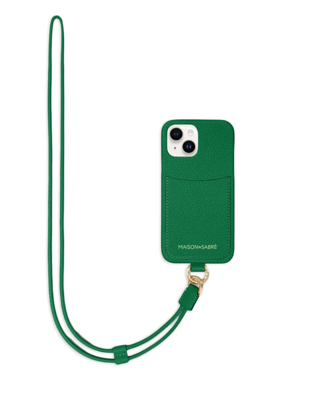 Maison De Sabre The Sling Iphone 15 Case In Green