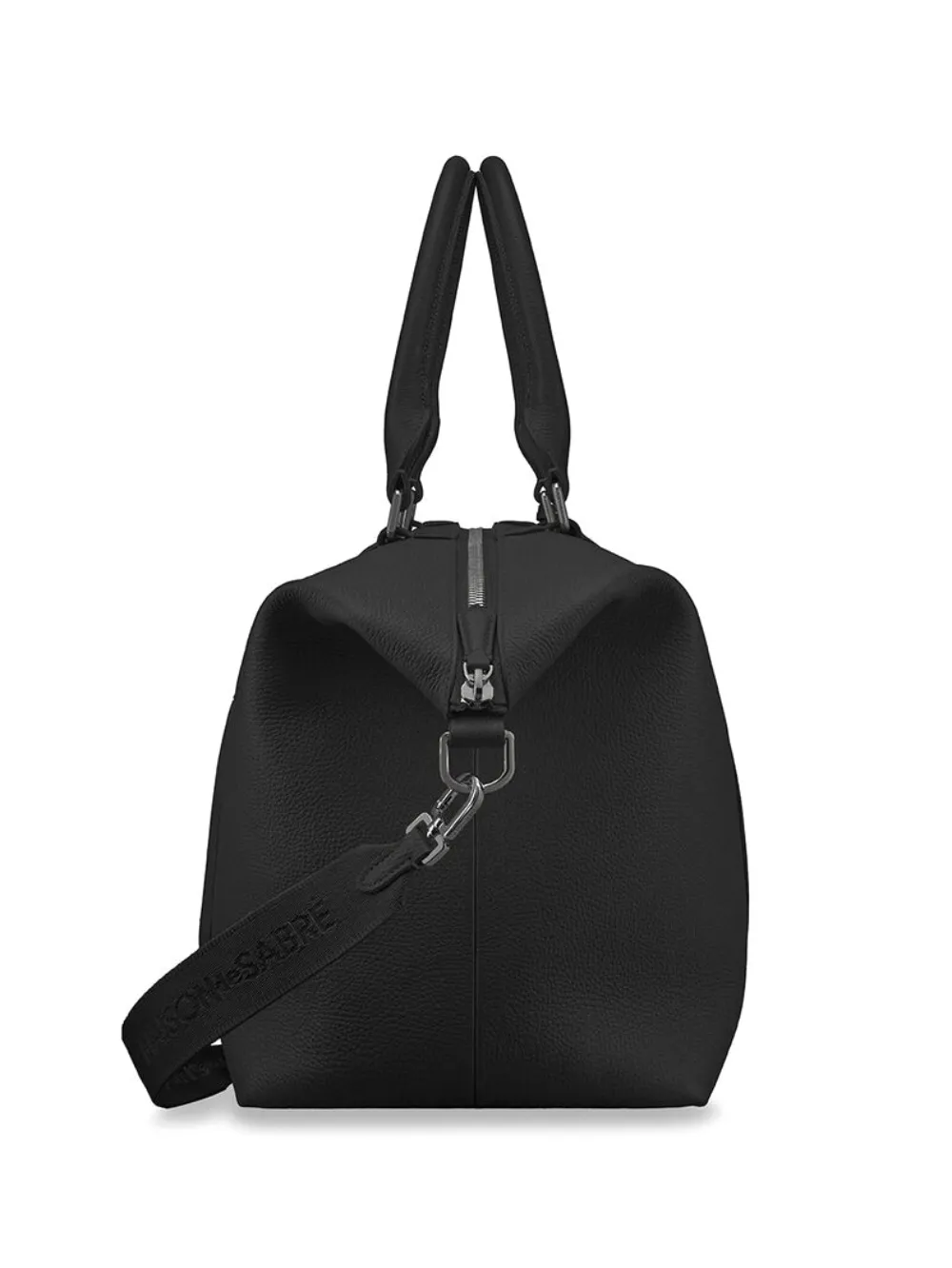 MAISON de SABRÉ Grote Maeve leren shopper Zwart