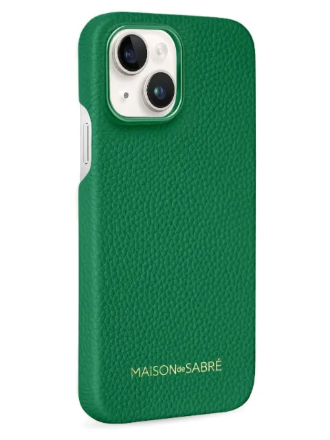 MAISON de SABRÉ coque d'iPhone 15 en cuir
