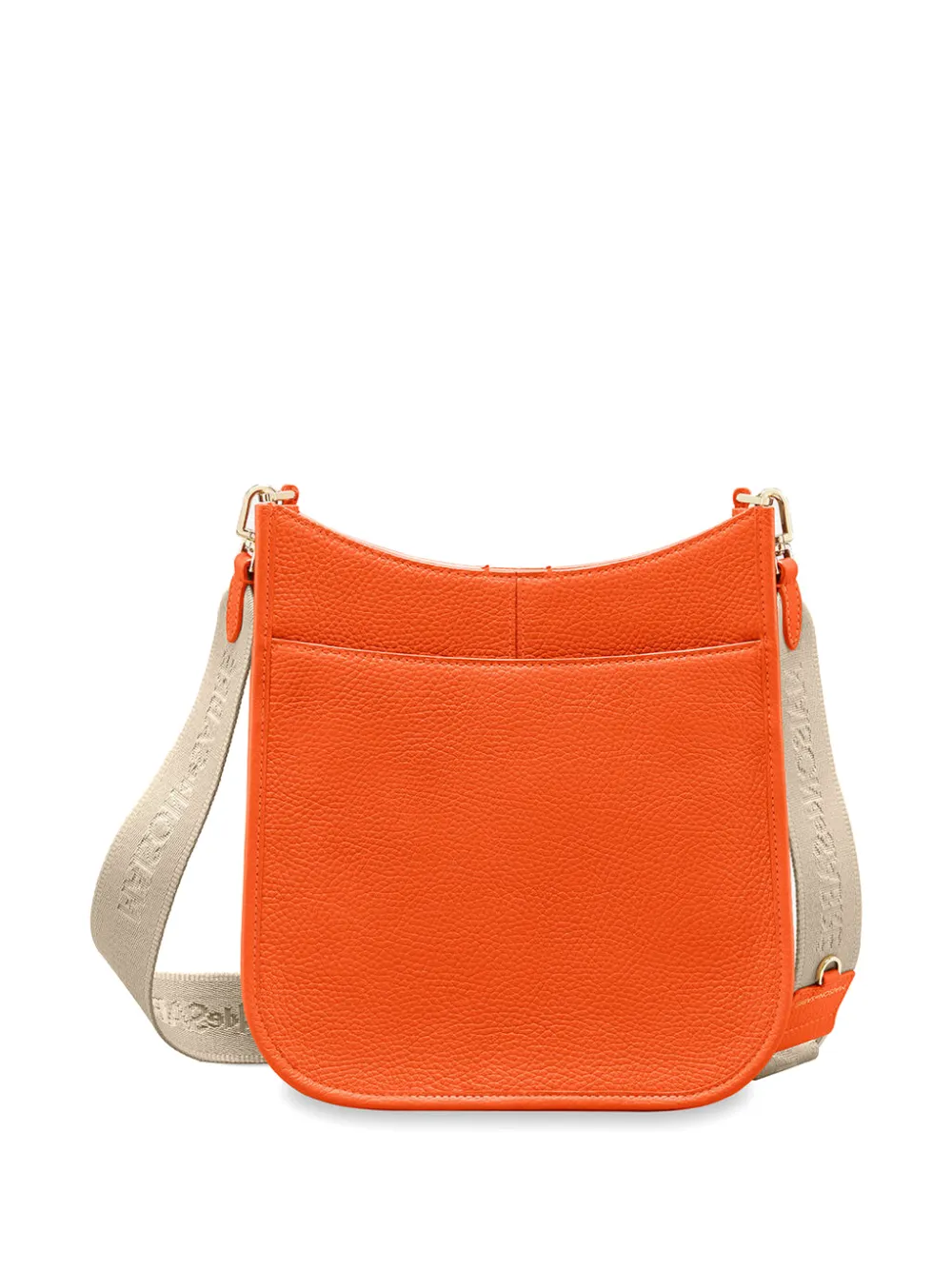  Maison De Sabré Leather Saddle Bag - Orange 