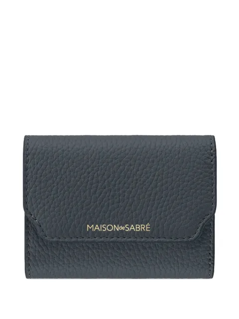 MAISON de SABRÉ Portemonnee van bewerkt leer
