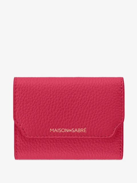 MAISON de SABRÉ cartera plegable de piel