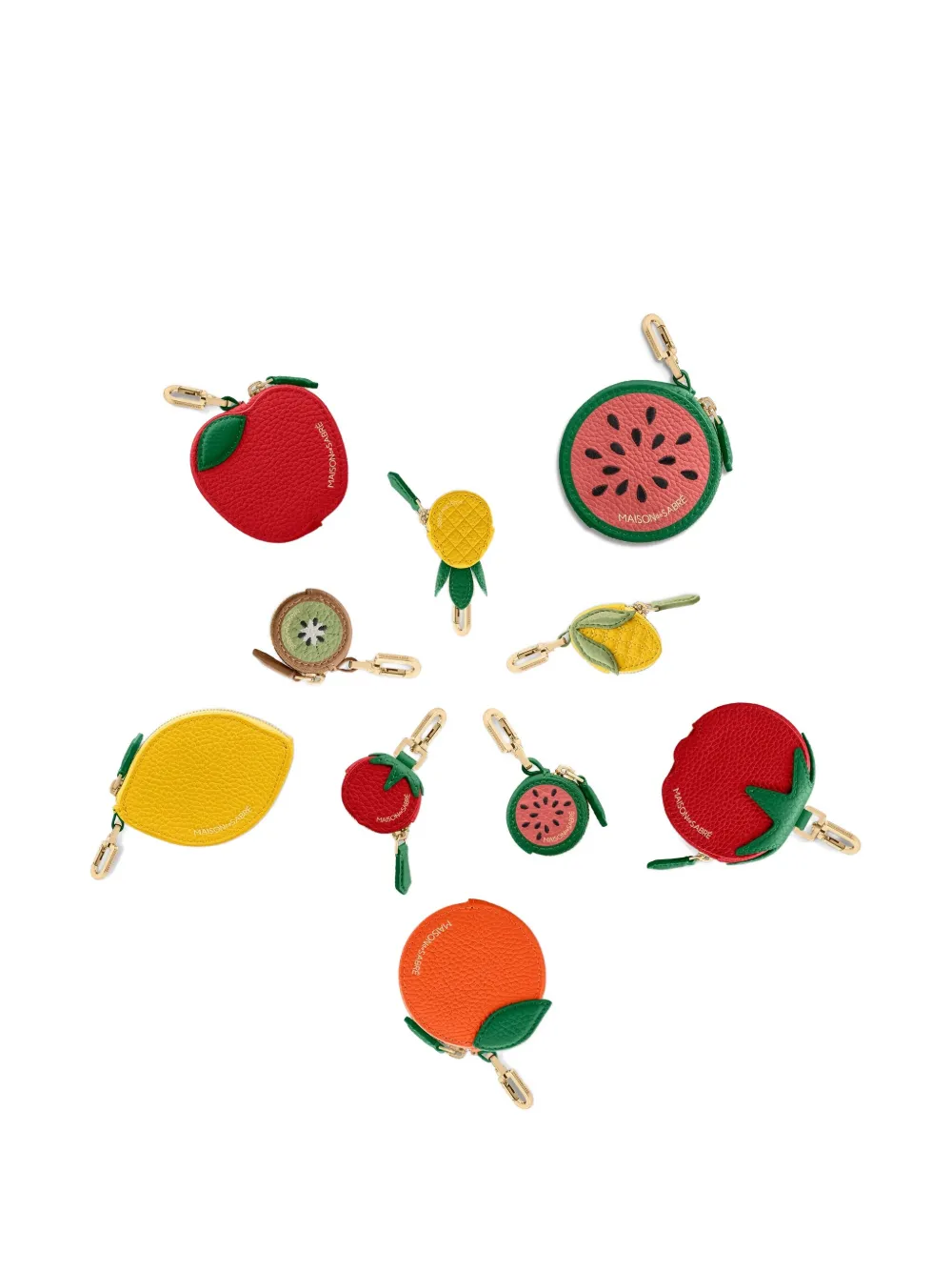 MAISON de SABRÉ Portemonnee met rits Oranje