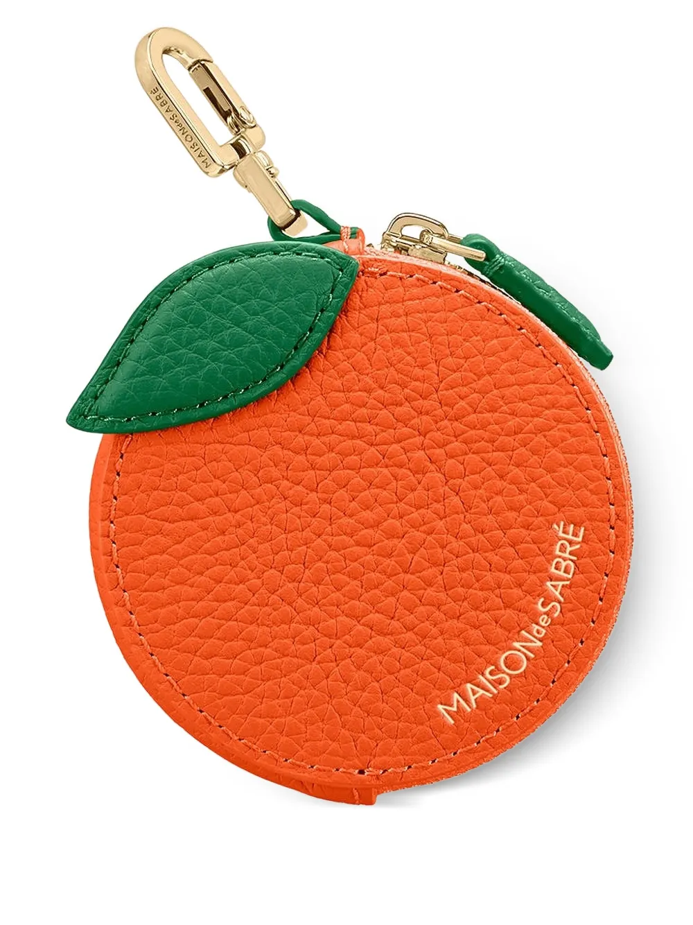 MAISON de SABRÉ fruit charm zip wallet | Orange | Image 1