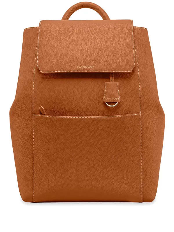 ブラウンレザー バックパック　MAISON de SABRE MAISON De SABRÉ レザーバックパック | ブラウン | FARFETCH JP