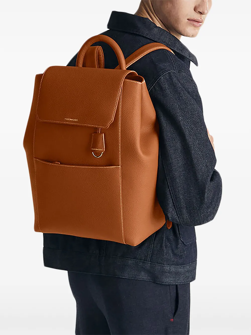 MAISON de SABRÉ sac à dos en cuir à rabat | Homme | Image 2