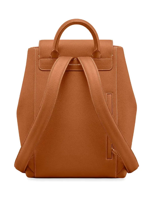ブラウンレザー バックパック　MAISON de SABRE MAISON De SABRÉ レザーバックパック | ブラウン | FARFETCH JP