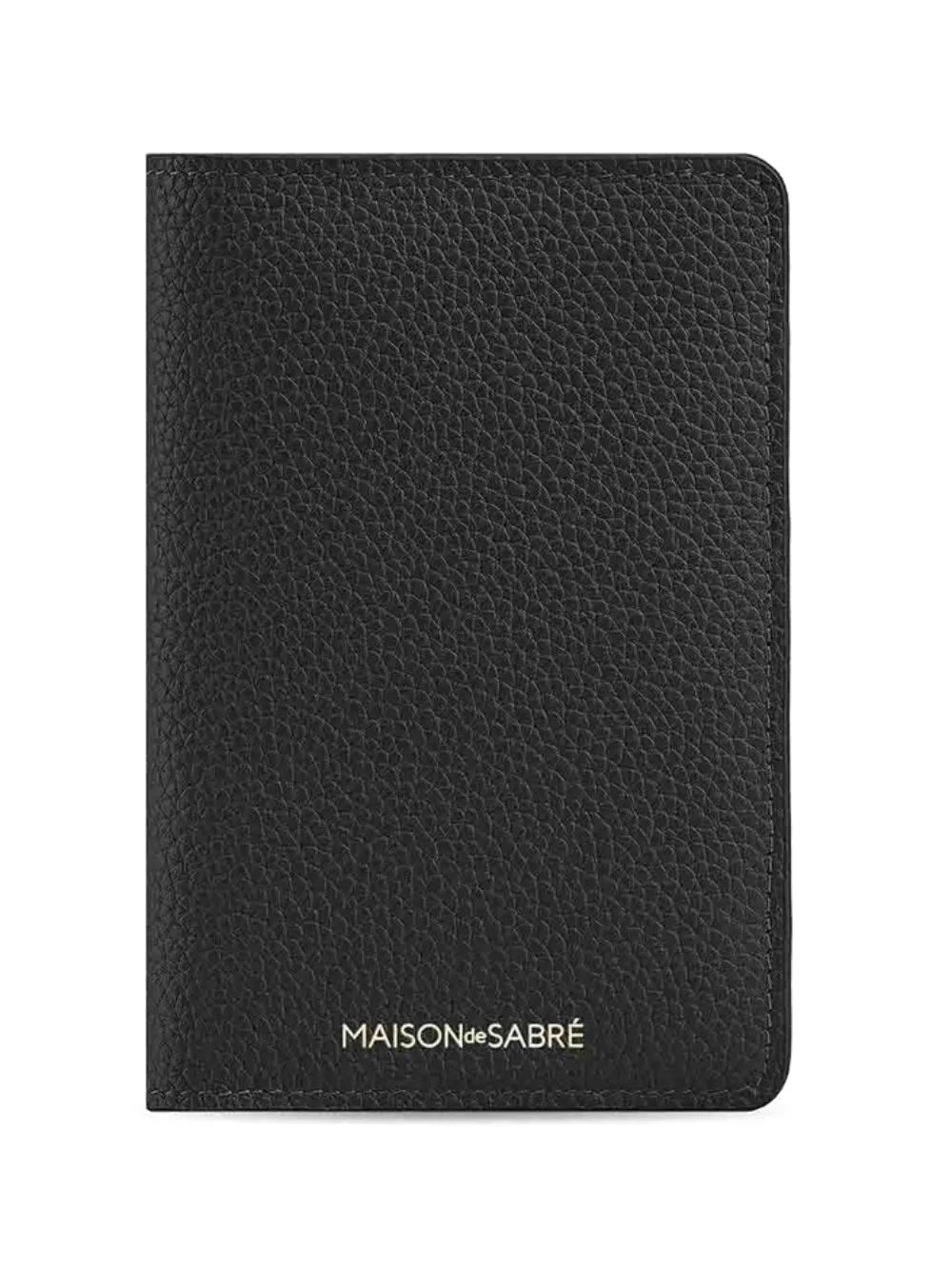 MAISON de SABRÉ Leather Passport Holder | Black | Image 1