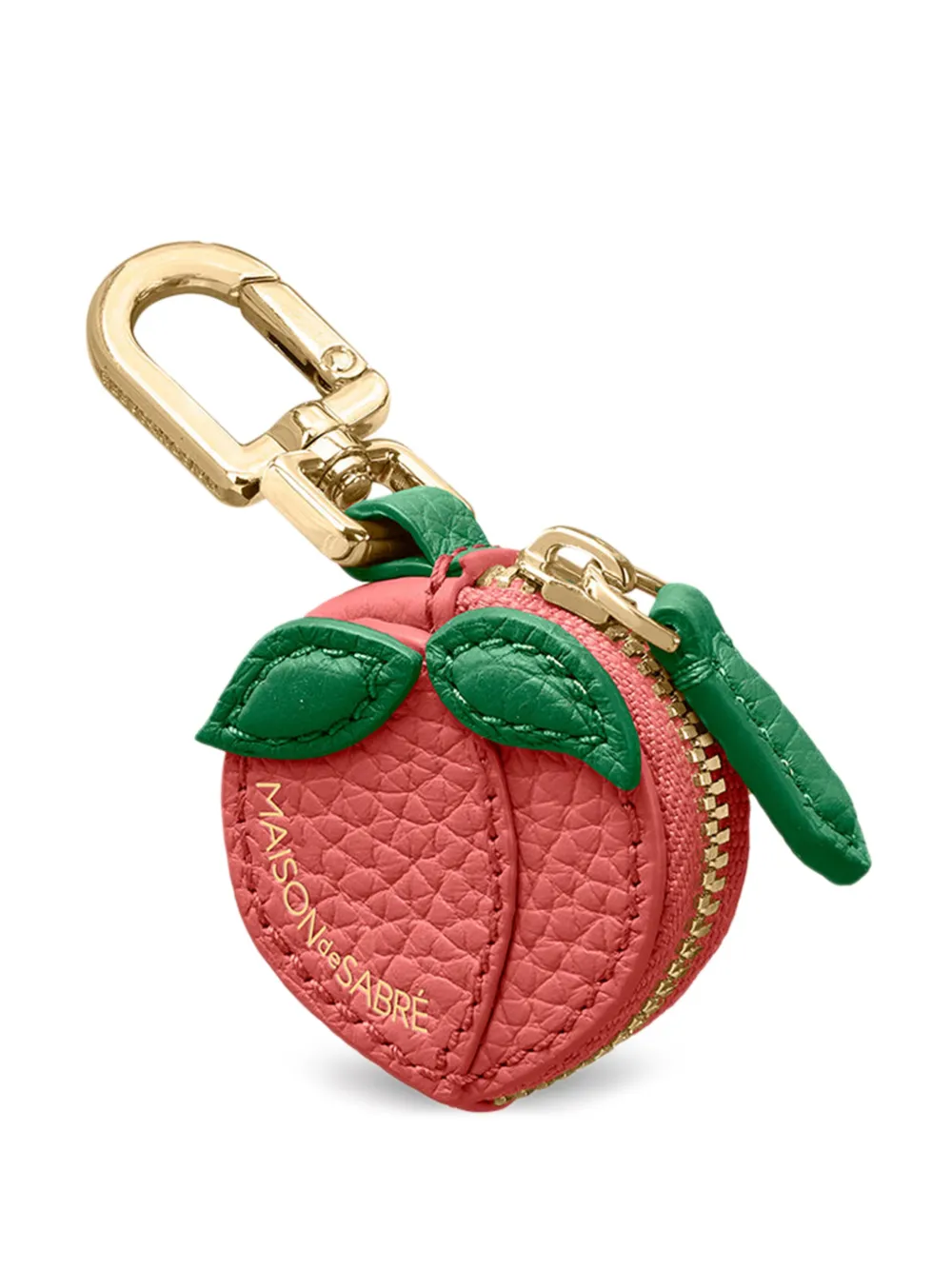 MAISON de SABRÉ peach zip charm | Men | Image 2