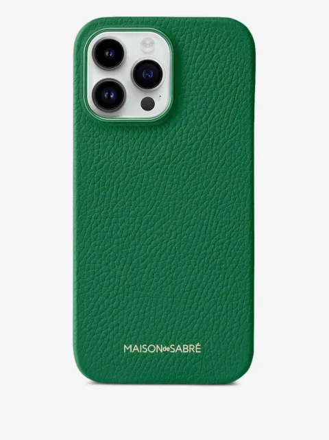 MAISON de SABRÉ iPhone 15 Pro Max leather phone case