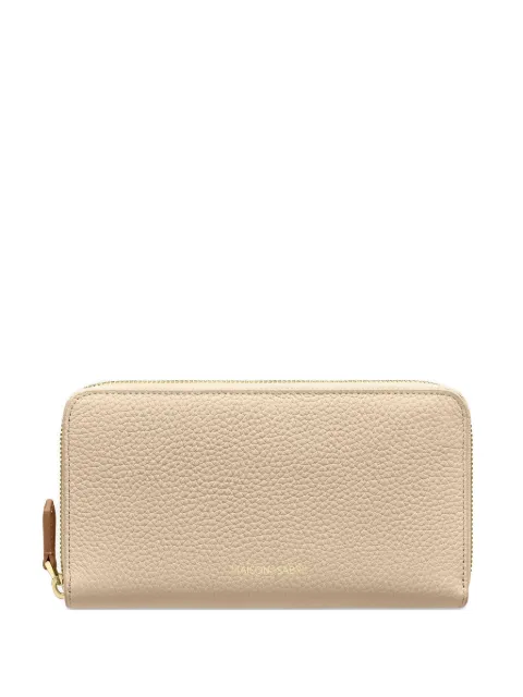 MAISON de SABRÉ zip leather wallet