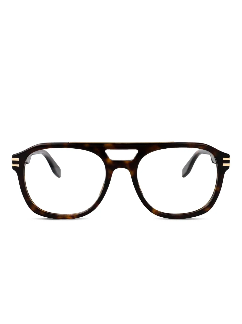 Marc Jacobs Eyewear pilot-frame glasses | Brown | Image 1