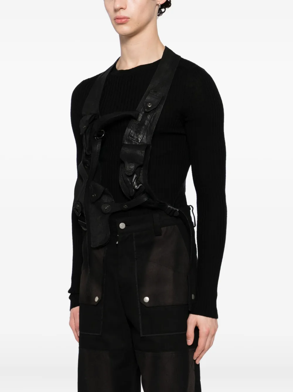 Julius Jacke Mit Knöpfen In Black