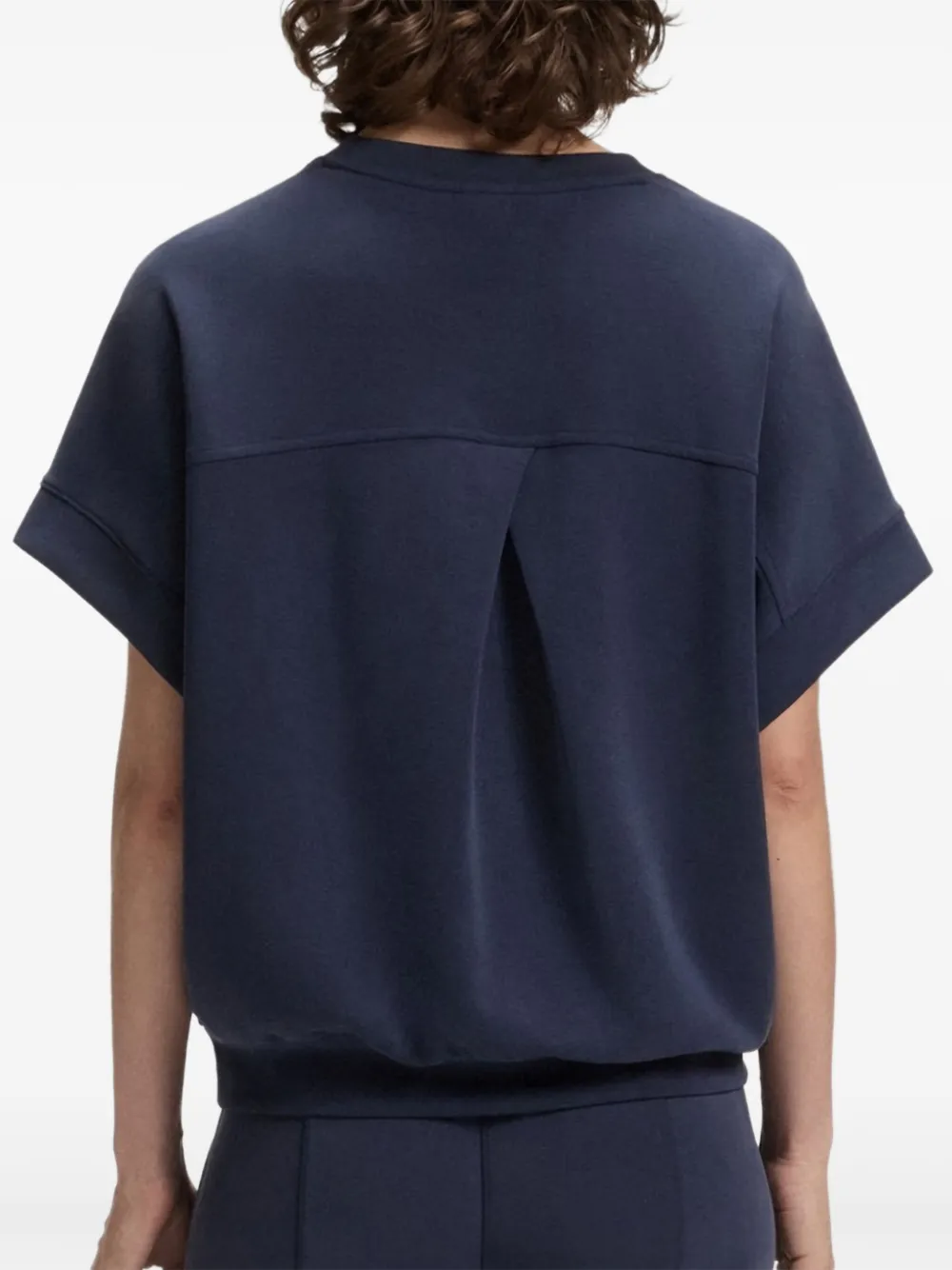 BOSS T-shirt met geborduurd logo Blauw