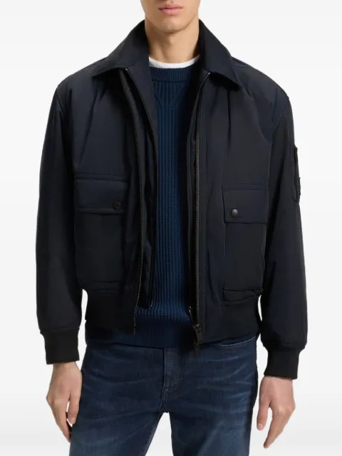 BOSS zip-up bomber jacket