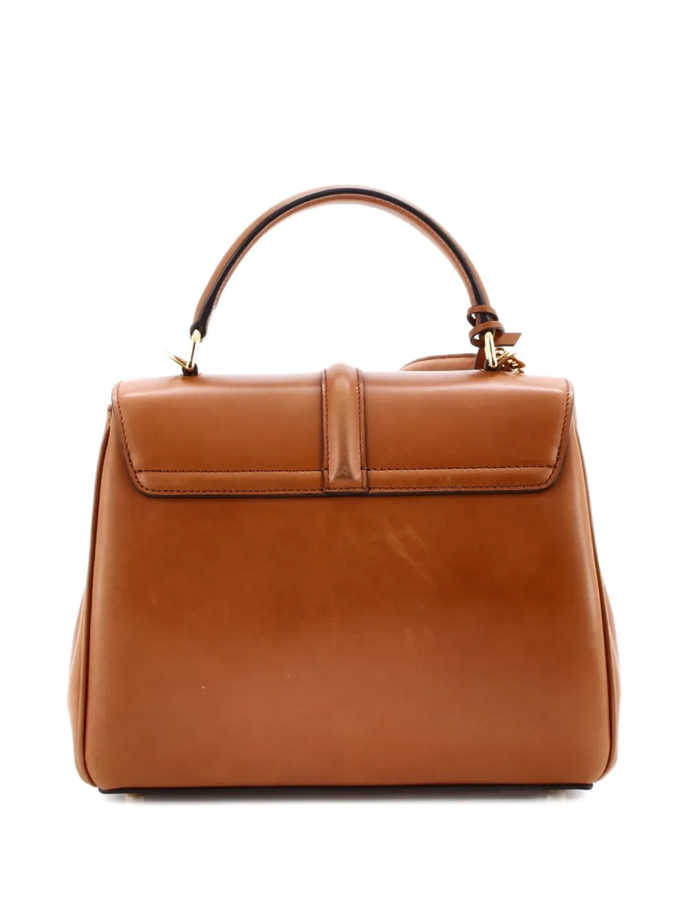 Celine Pre-Owned Top Handle Smooth Leather 16 Satchel | Image 2
