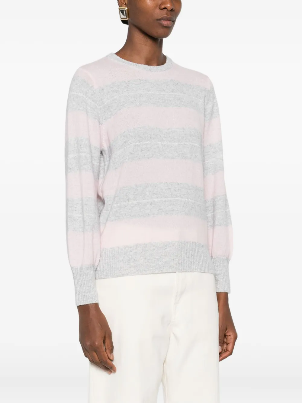 Absolut Cashmere Roberta Striped Sweater In Multi