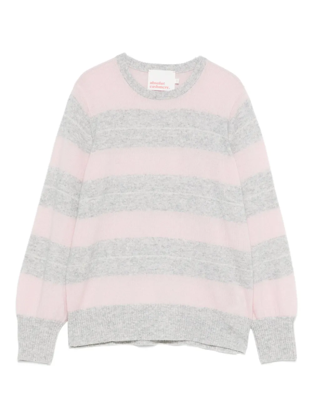 Absolut Cashmere Roberta Striped Sweater In Gray