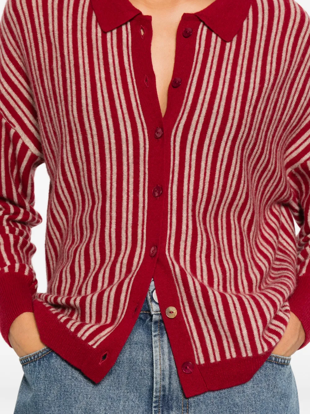 Absolut Cashmere Assia Striped Top In Multi