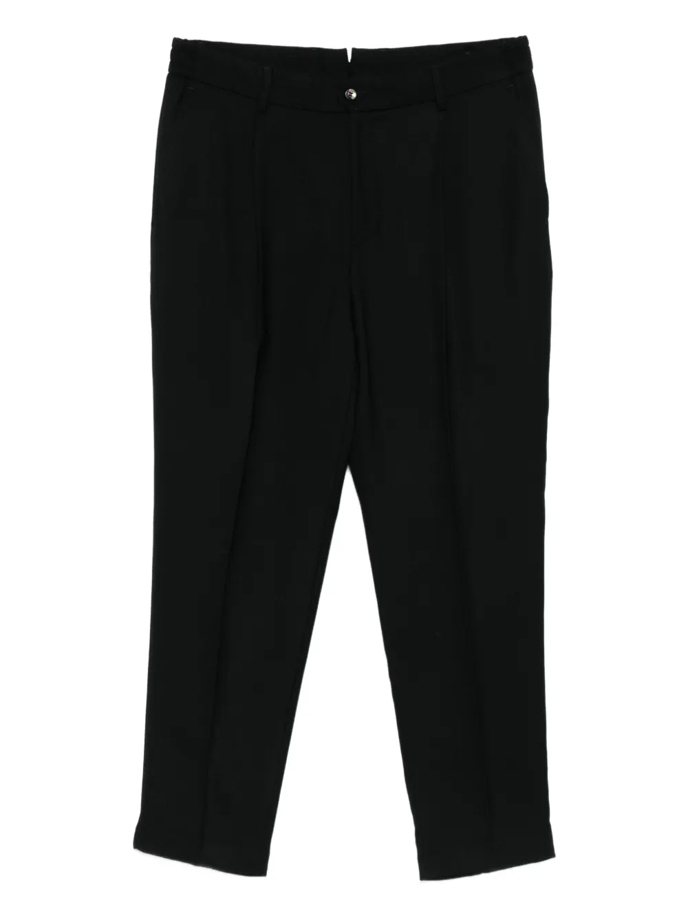 LUIGI BIANCHI MANTOVA pleat-detail trousers | noir | Image 1