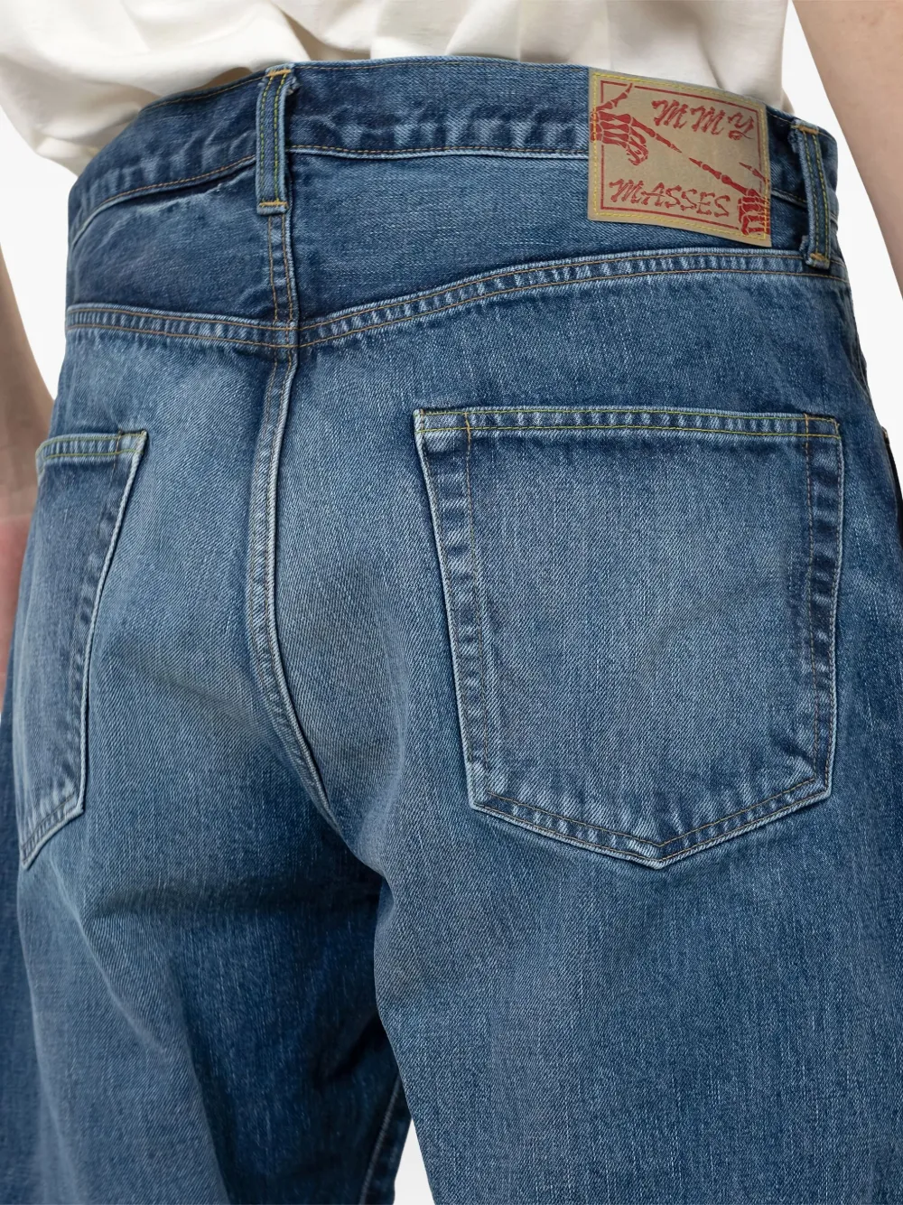 Miharayasuhiro Button Jeans In Blue