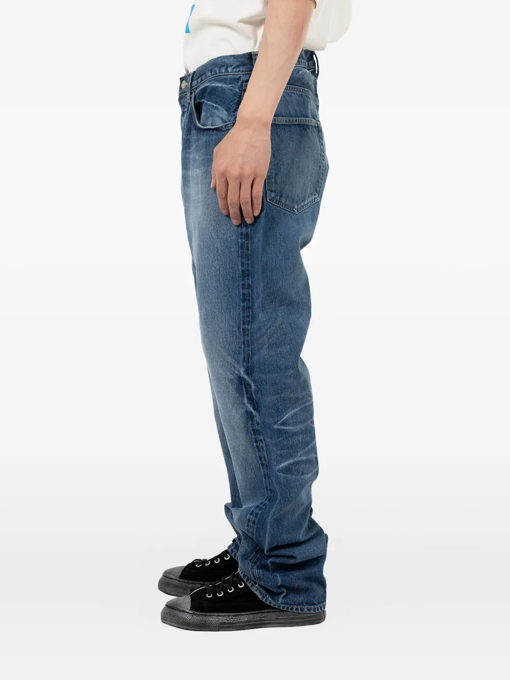 Miharayasuhiro Button Jeans In Blue