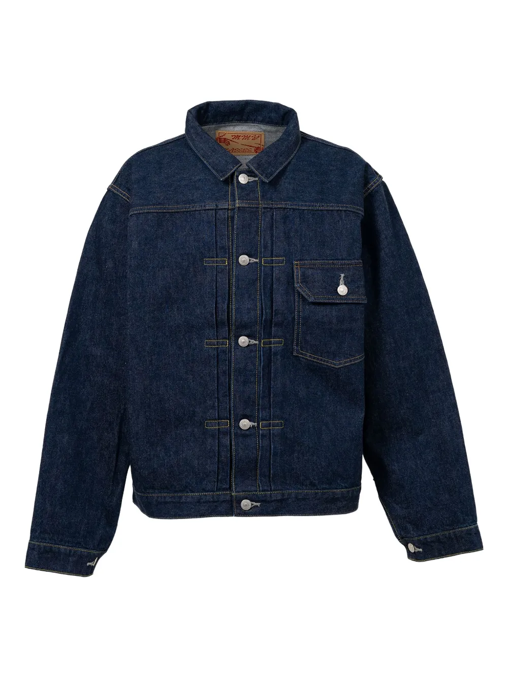 Maison MIHARA YASUHIRO button pocket denim jacket | Blue | Image 1