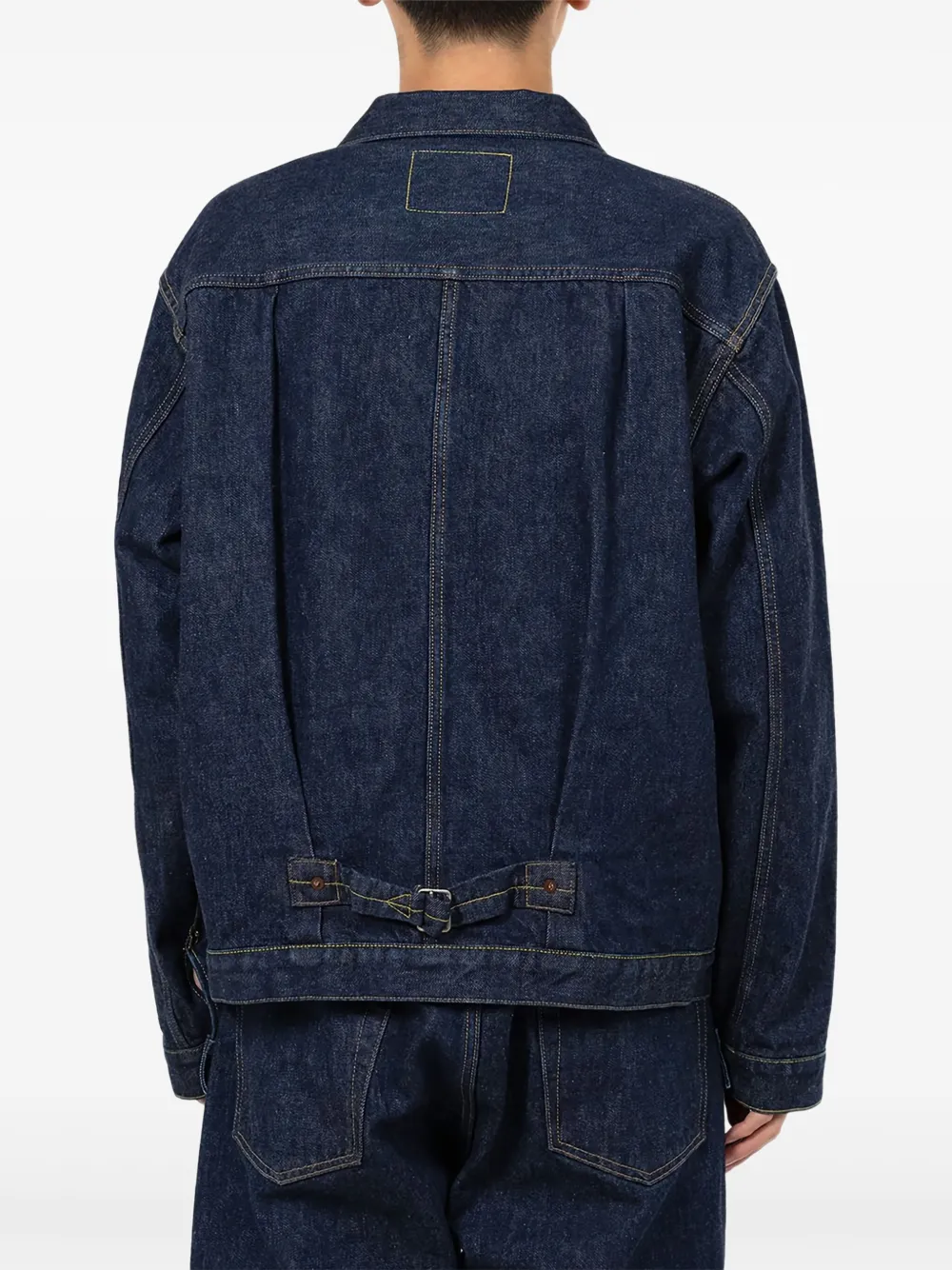 Maison MIHARA YASUHIRO Denim jack met zak Blauw