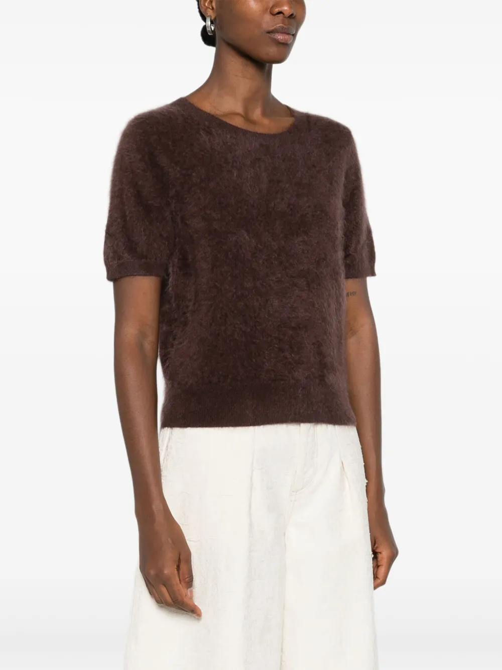 Absolut Cashmere Amaya T-shirt In Brown