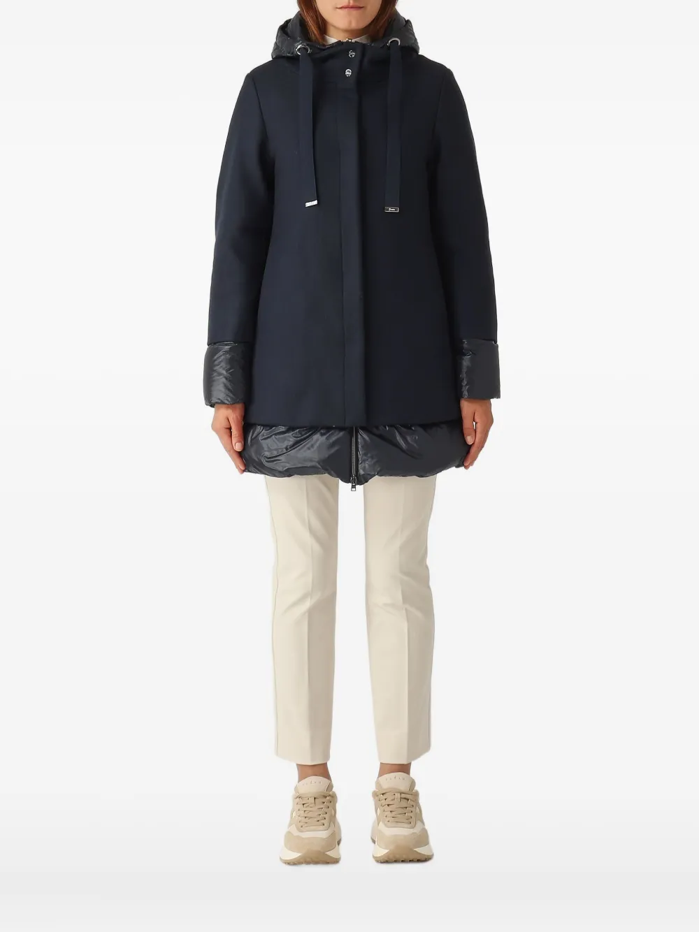 Herno doudoune à capuche | bleu | Image 1