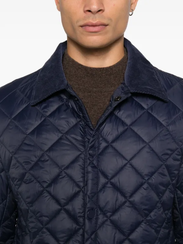 HUSKY Quilted Jacket | Blue | FARFETCH ZA