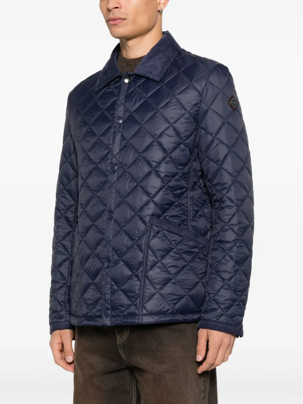  Husky Quilted Jacket - Blue 