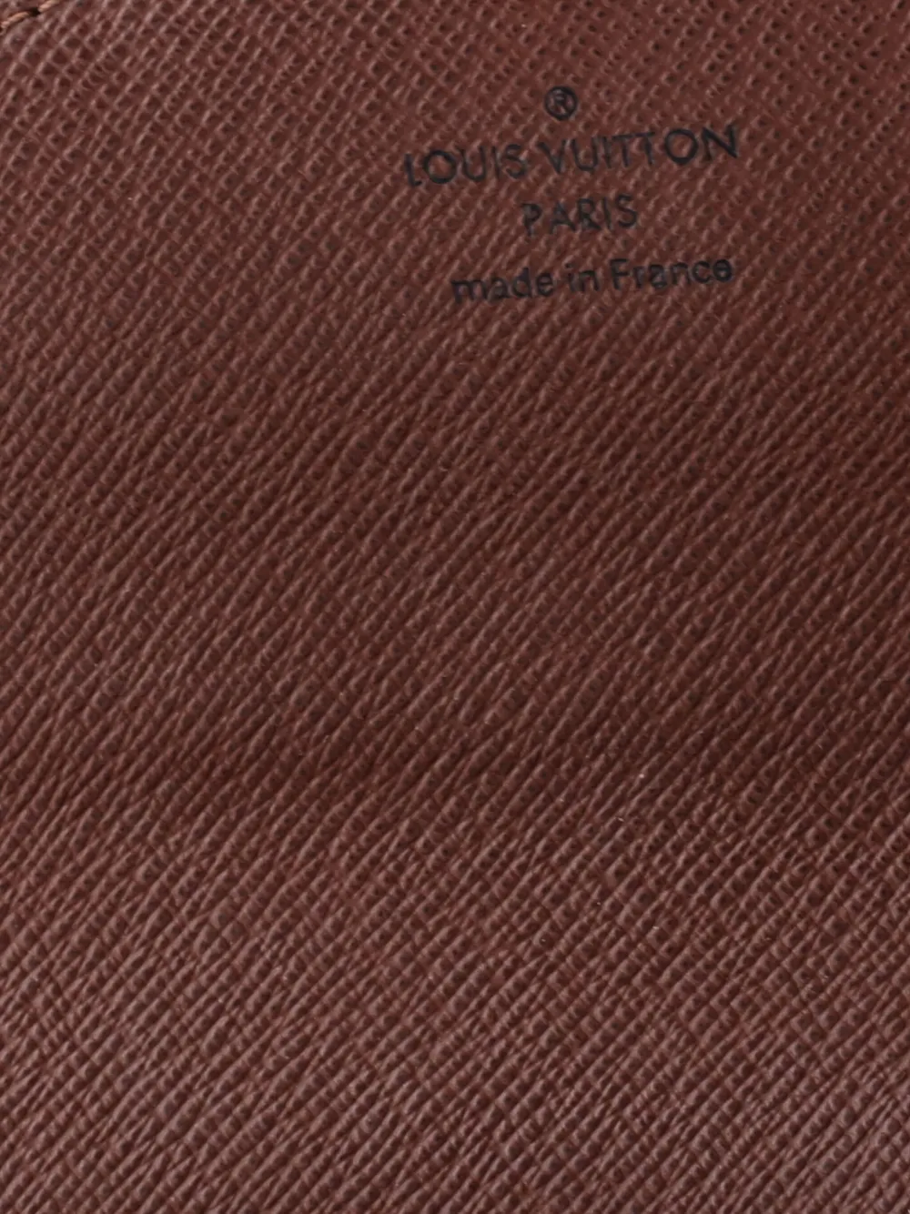 Pre-owned Louis Vuitton Monogram Sarah Wallet In Brown
