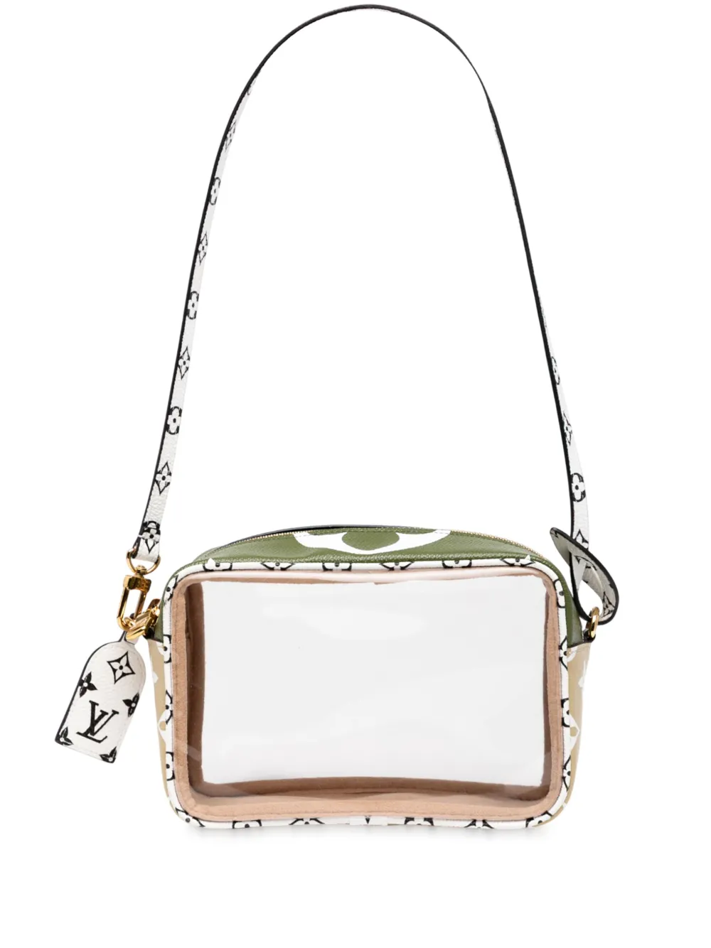 Louis Vuitton Pre-Owned 2019 モノグラム ジャイアント ジャングル ビーチ ポーチ ショルダーバッグ - Louis Vuitton Pre-Owned 2019 モノグラム ジャイアント ジャングル ビーチ ポーチ ショルダーバッグ -