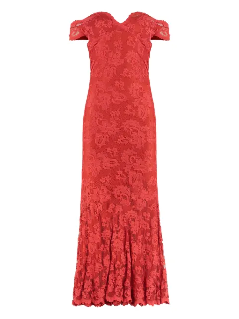 Balensi Sandra off-shoulder maxi dress