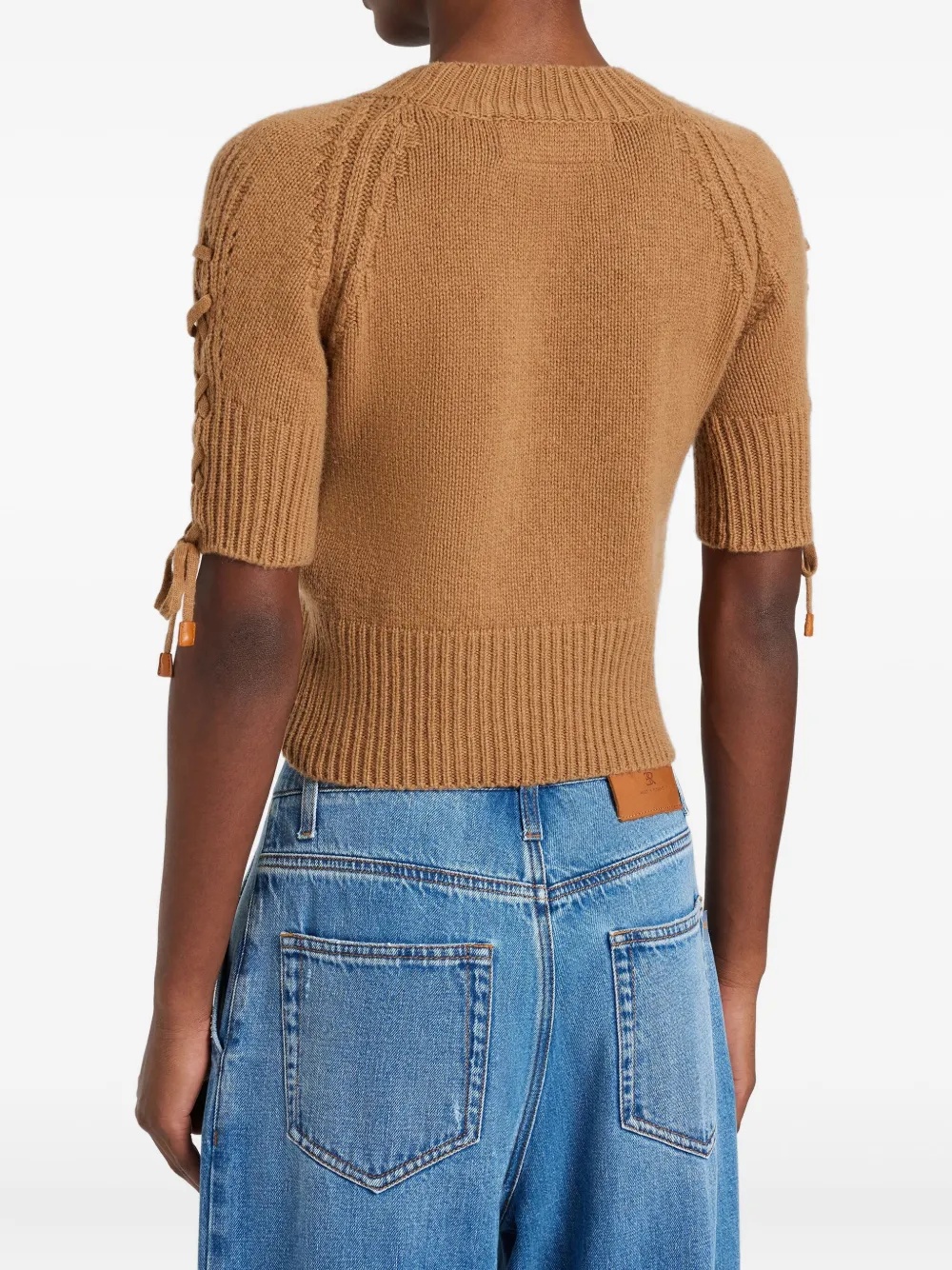 Ermanno Scervino Kasjmier T-shirt Bruin