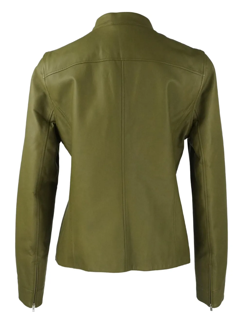Pre-owned Loro Piana Jordan Touch Detachable-sleeves Jacket In Green