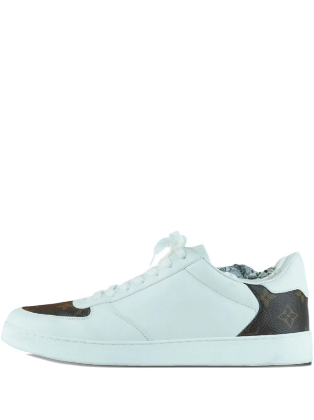 Louis Vuitton Pre-Owned Rivoli monogram sneakers - Bianco