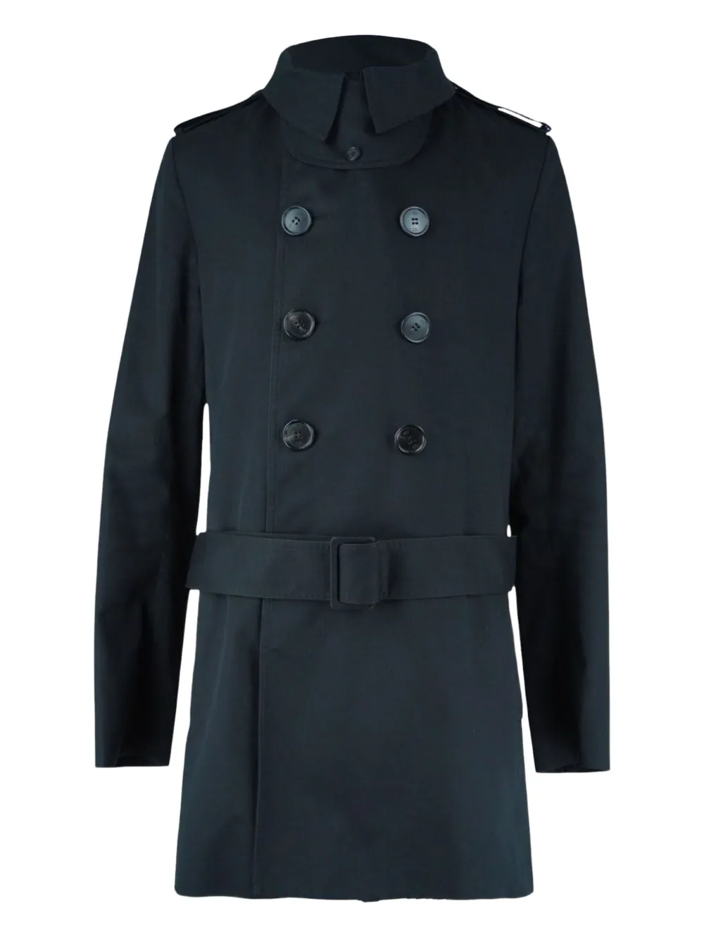 Christian Dior Pre-Owned Trench con cintura rimovibile - Nero