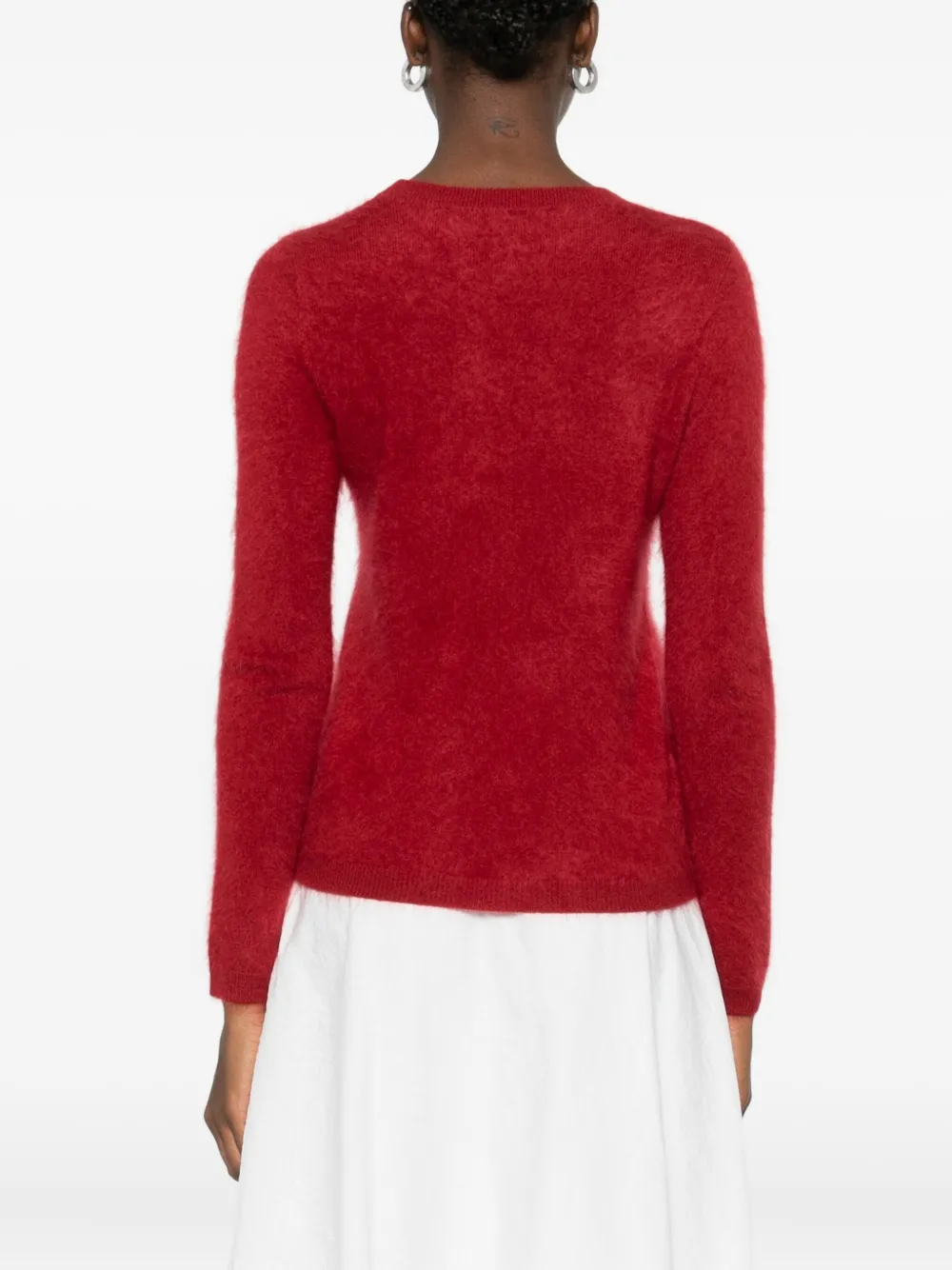 Absolut Cashmere Cali Crew-neck Sweater In Red