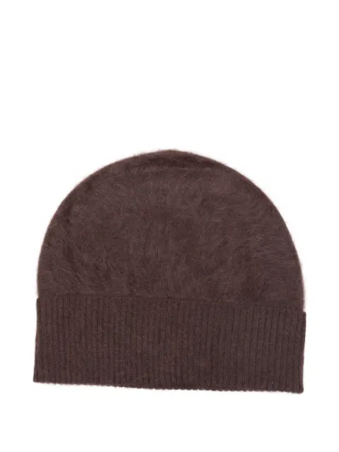 absolut cashmere Moira brushed-cashmere beanie hat
