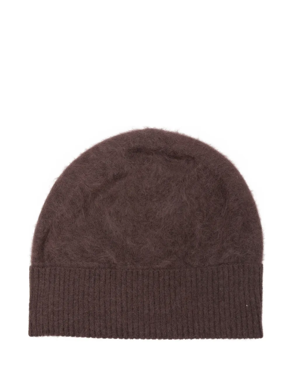 Absolut Cashmere Moira Brushed-cashmere Beanie Hat In Brown