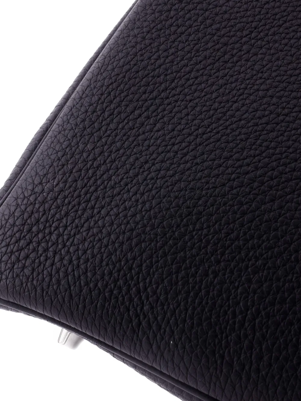 Pre-owned Hermes Palladium Hardware Birkin Handbag In Black