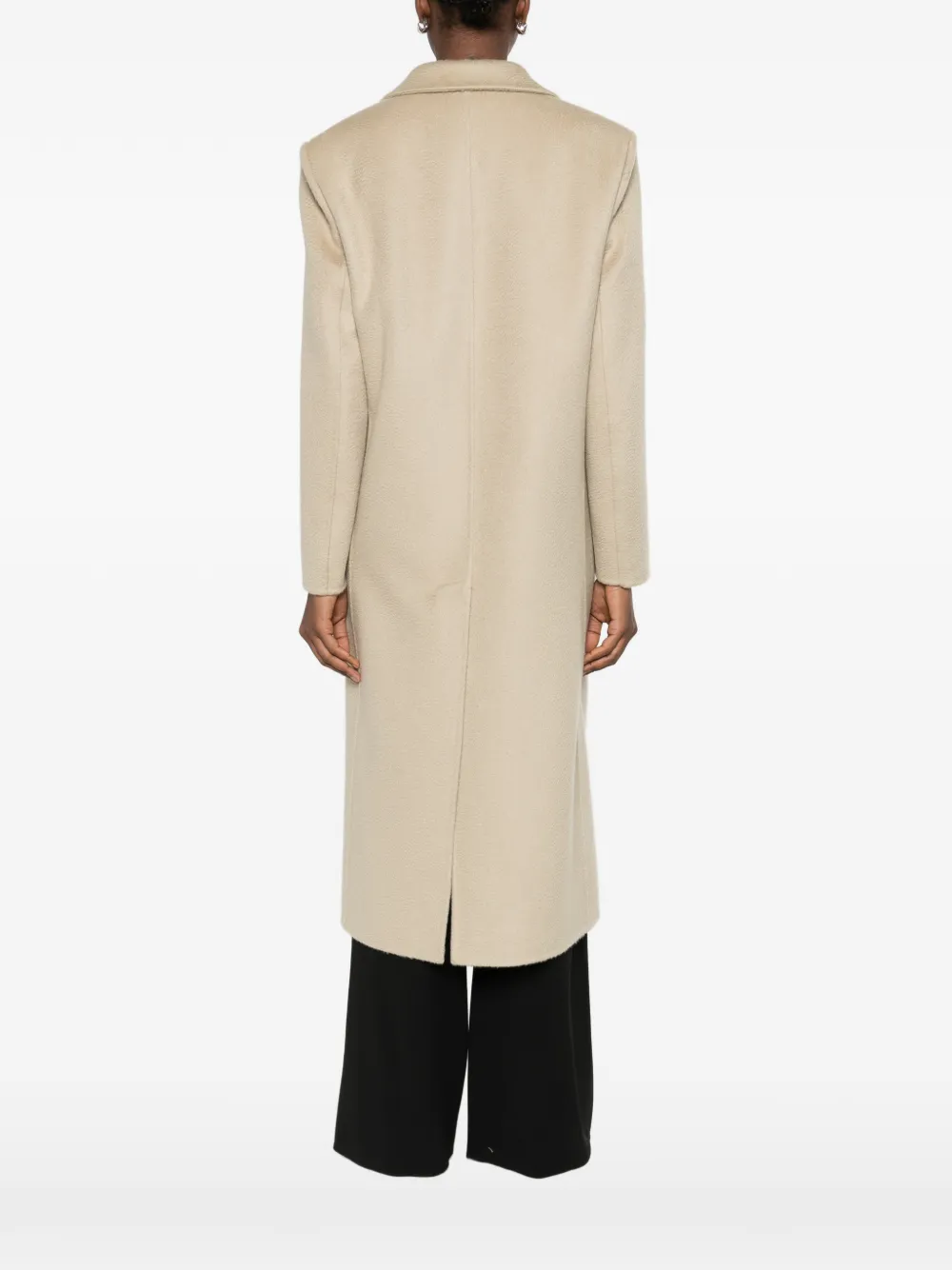 The Row Hariet Double-breasted Coat in Neutrals, view 4